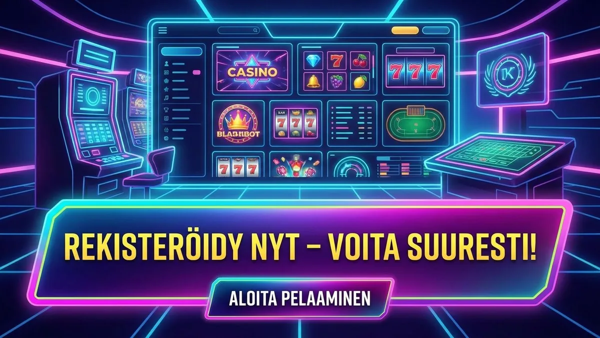 Rekisteröidy bonuksella